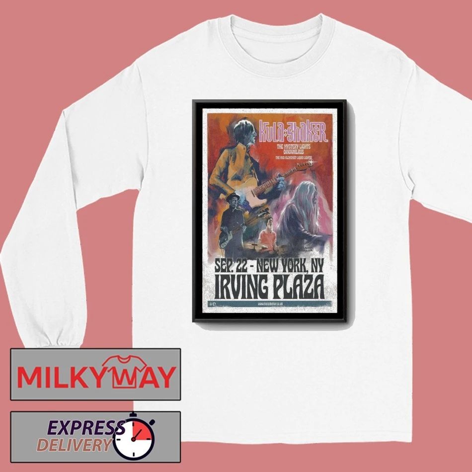 Kula Shaker Sep 22, 2025 Irving Plaza Powered By Verizon 5G. New York, NY Poster shirt