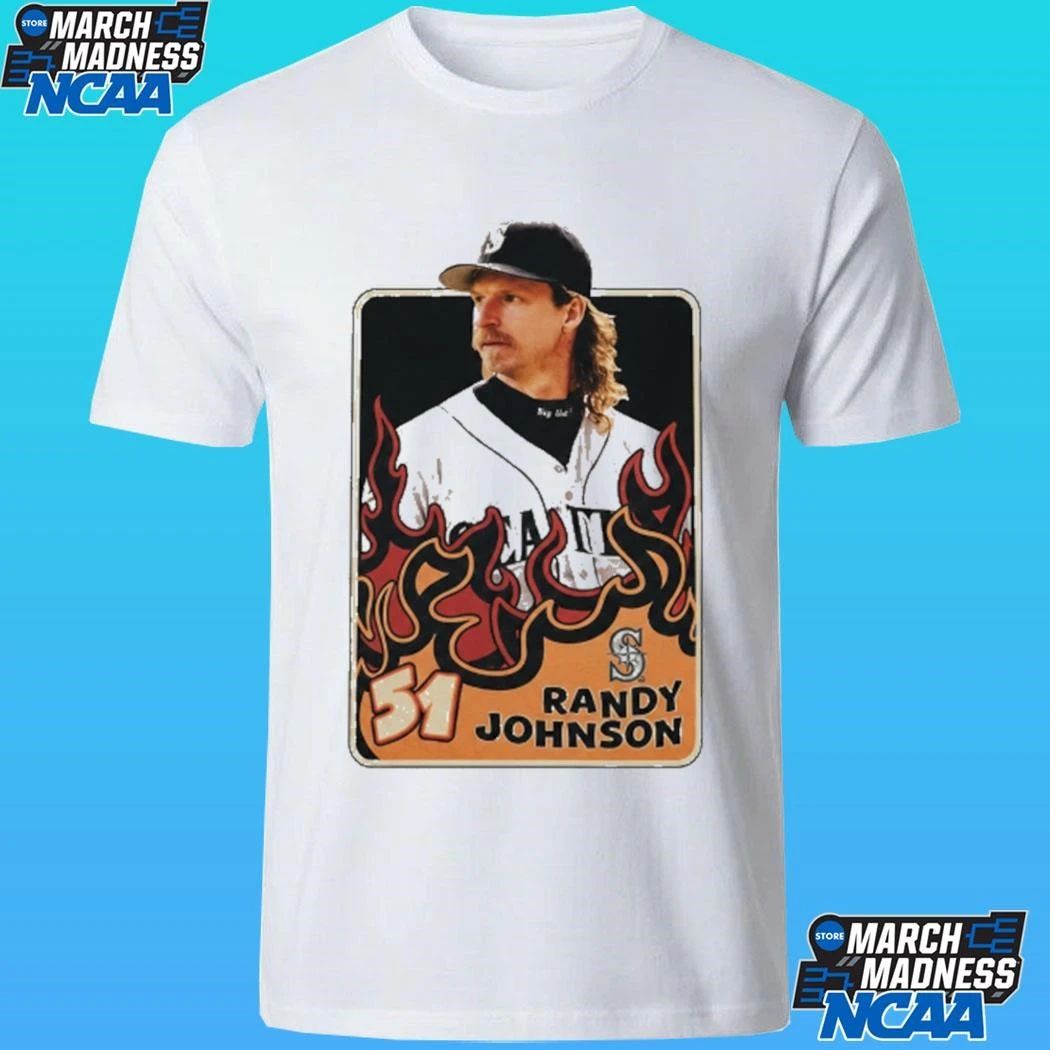 Seattle Mariners Randy Johnson Big Unit Mlb Shirt