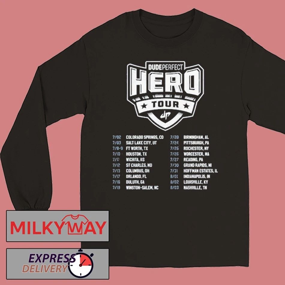 Dude Perfect Hero Tour Shirt