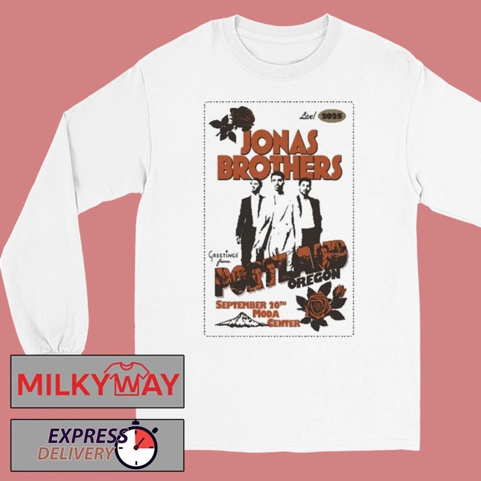 Jonas Brothers 09-20-2025 Portland, OR shirt