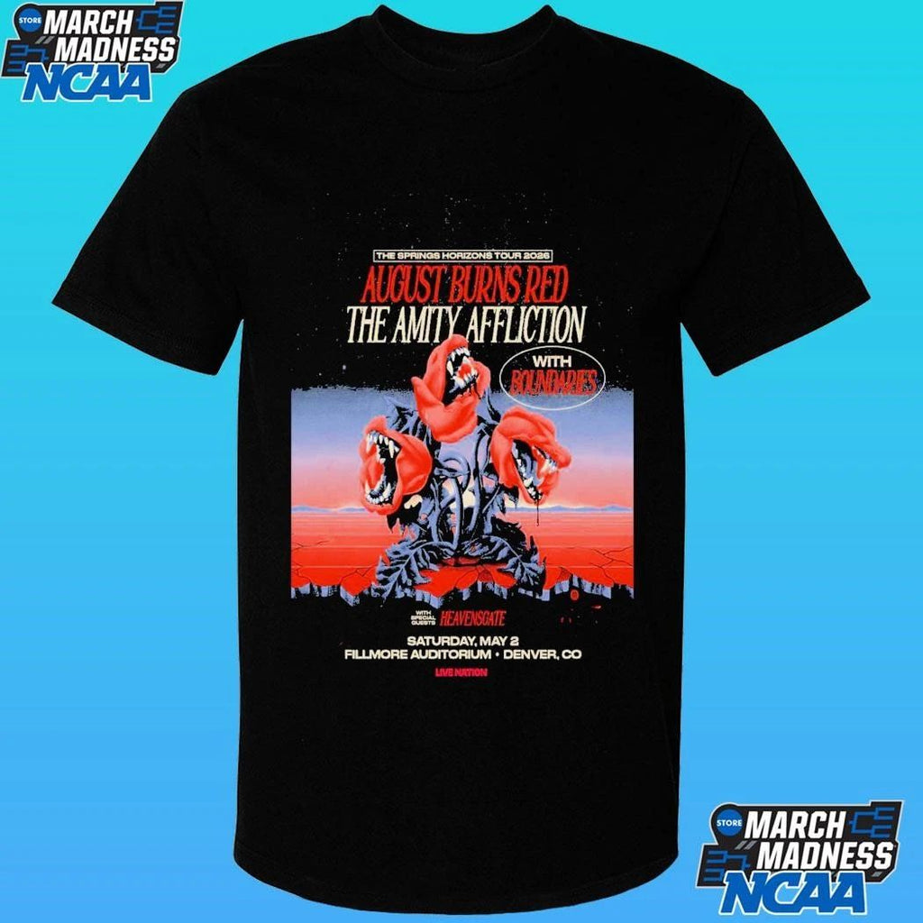 August Burns Red Fillmore Auditorium In Denver Co May 2 2026 Shirt