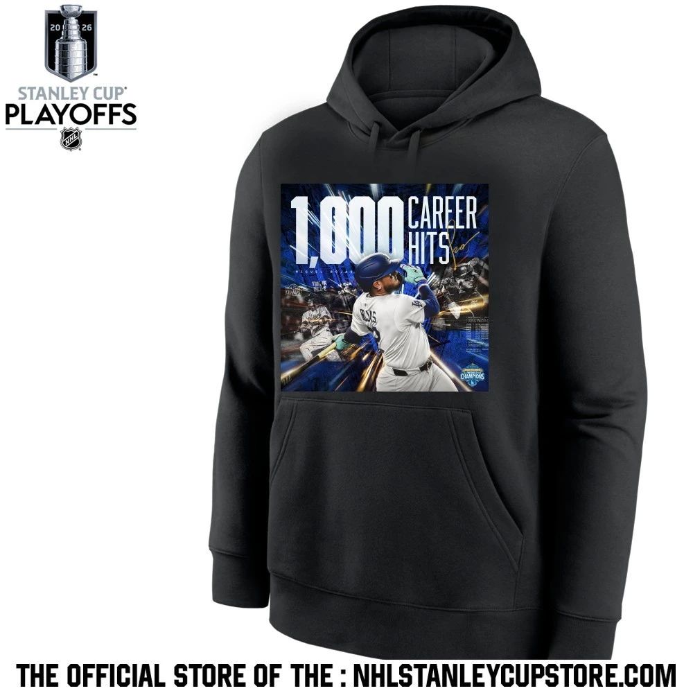 Los Angeles Dodgers Miguel Rojas 1000 Hits Career Shirt