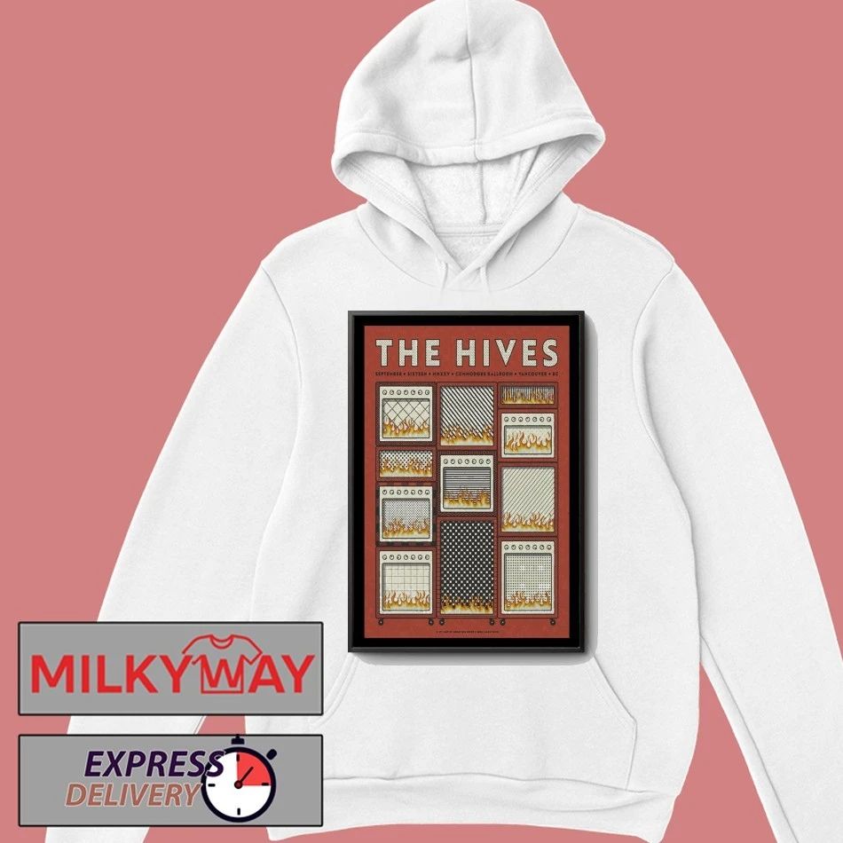 The Hives Sep 16, 2025 Commodore Ballroom in Vancouver, BC Poster shirt