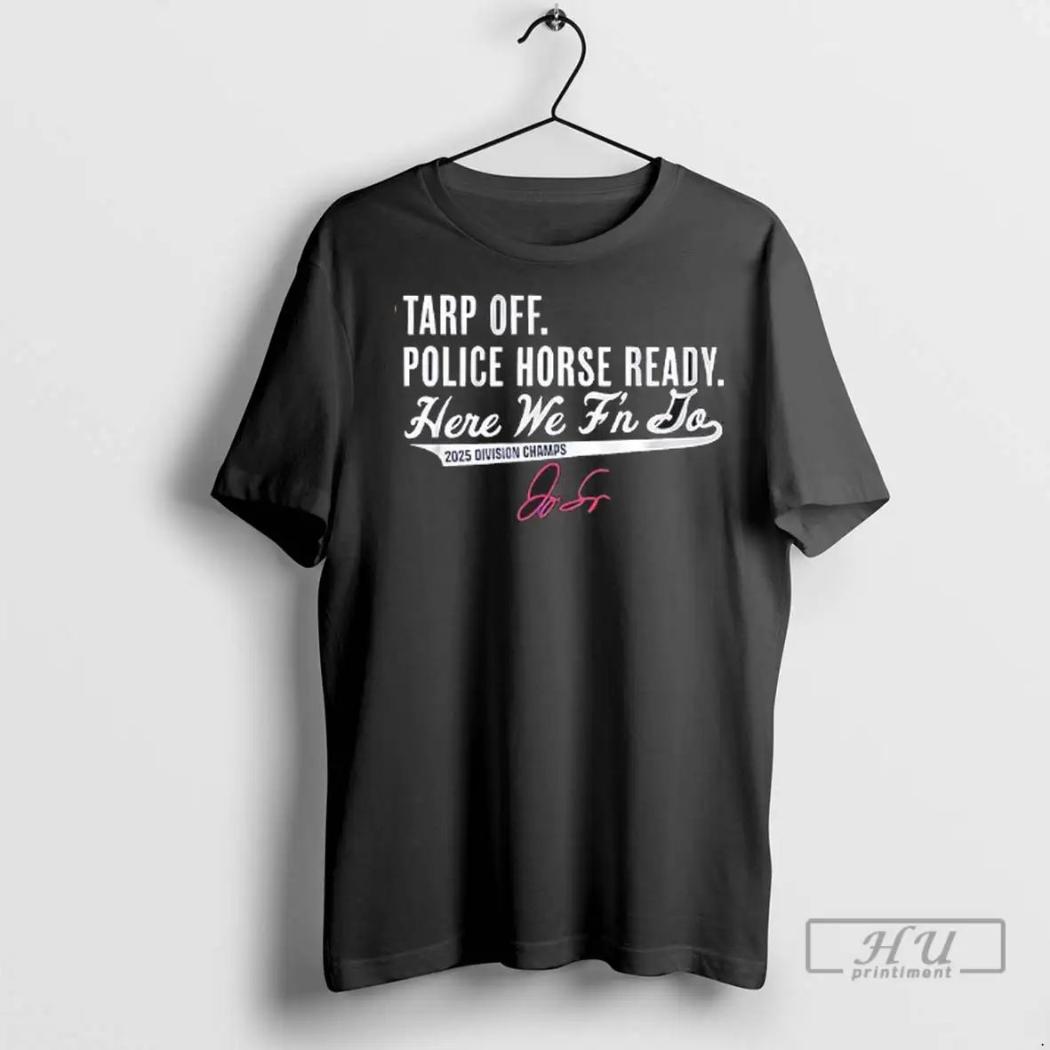 Officials Tarp Off Police Horse Ready George Springer T Shirts