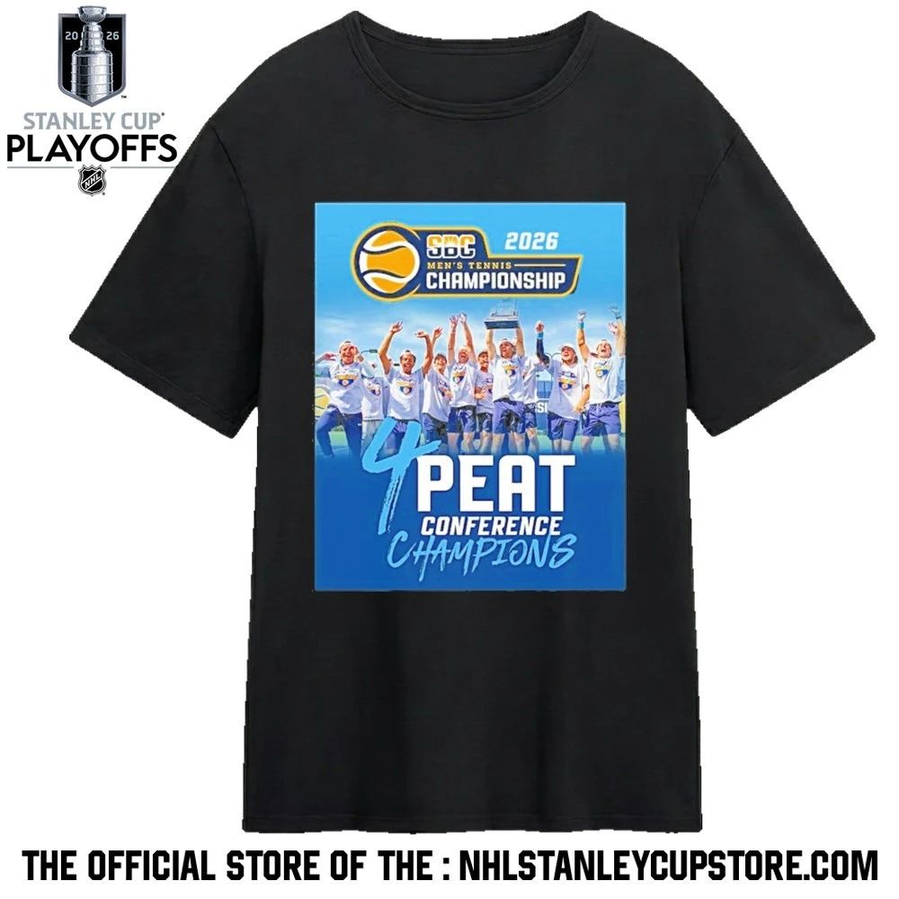 Old Dominion Mens Tennis 2026 Sbc Championship 4 Peat Conference Champions Shirt
