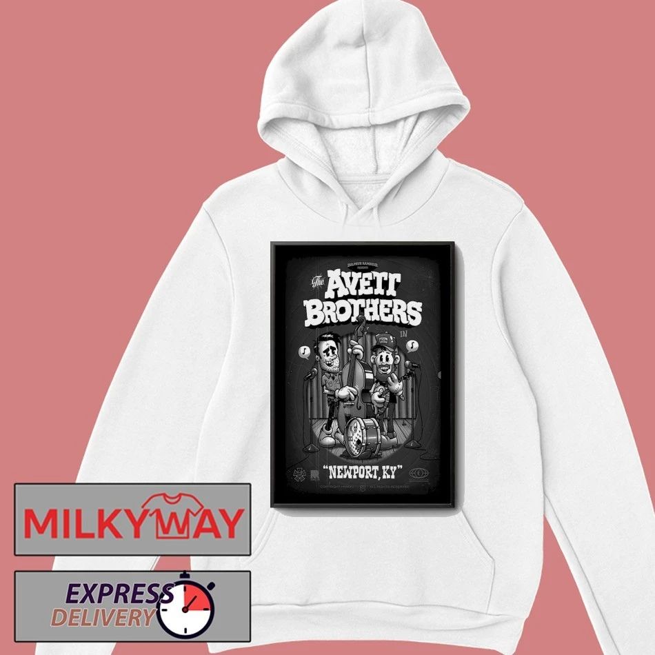 The Avett Brothers Sept 18, 2025 MegaCorp Pavilion, Newport, KY Poster shirt