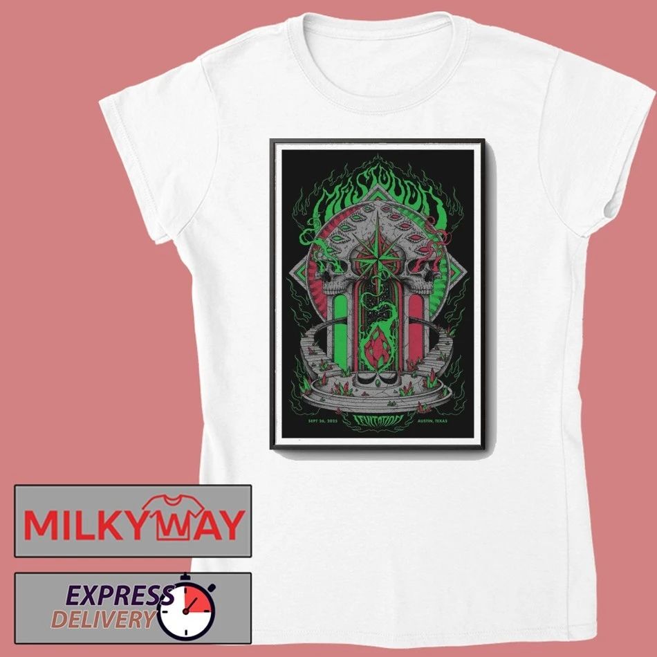 Mastodon Metal Band Tour Poster shirt