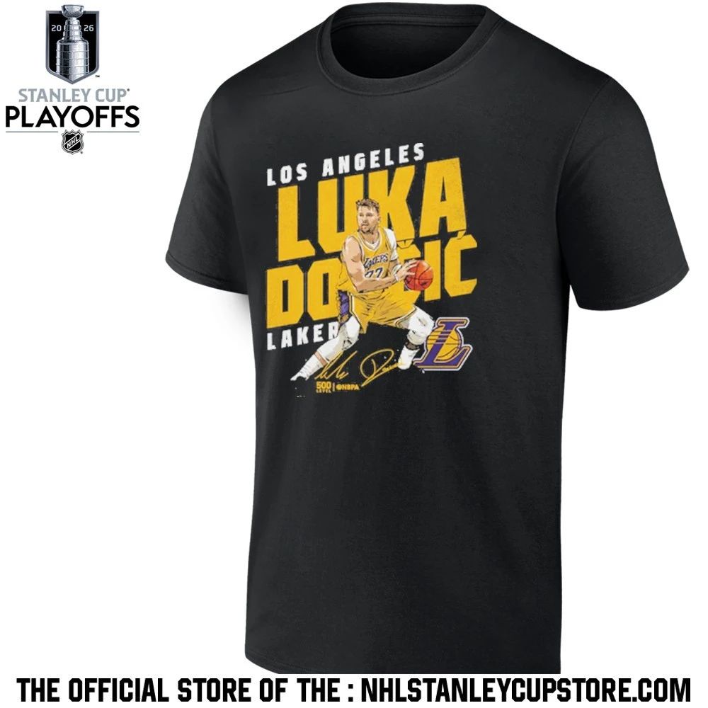 Luka Doncic Los Angeles Lakers Slant 2026 Shirt
