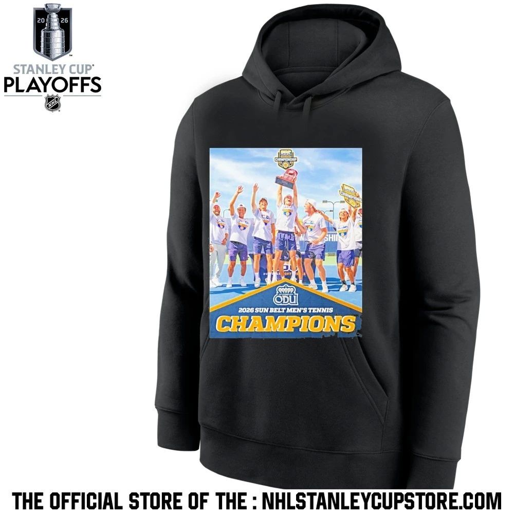 Old Dominion Mens Tennis 2026 Sun Belt Mens Tennis Champions Shirt