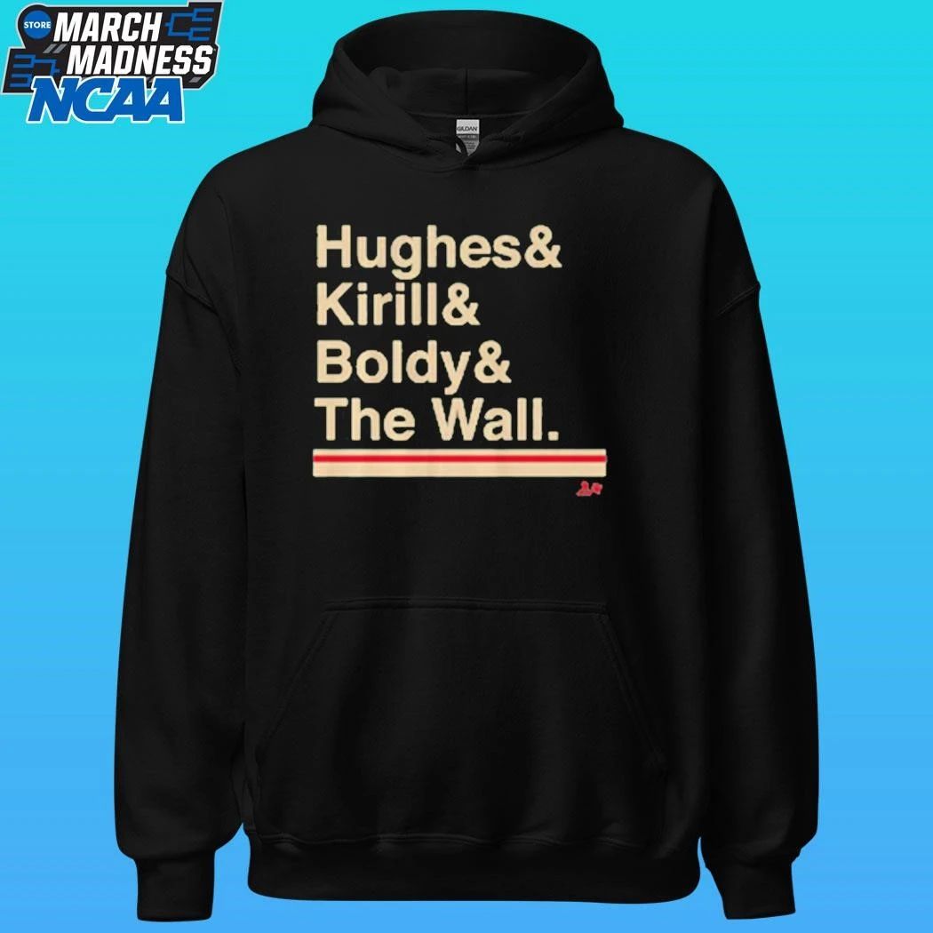 Minnesota Hockey Ampersand Hughes & Kirill & Boldy & The Wall Shirt