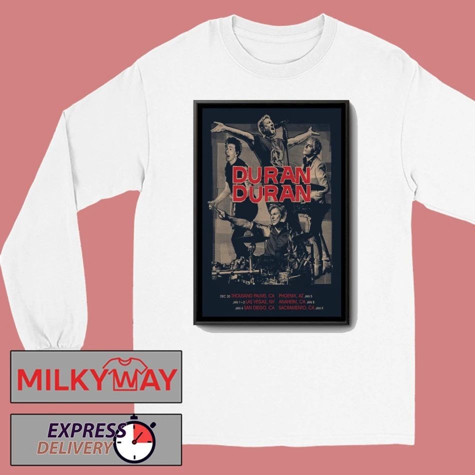 Duran Duran Dec 30 2025 Concert Poster shirt