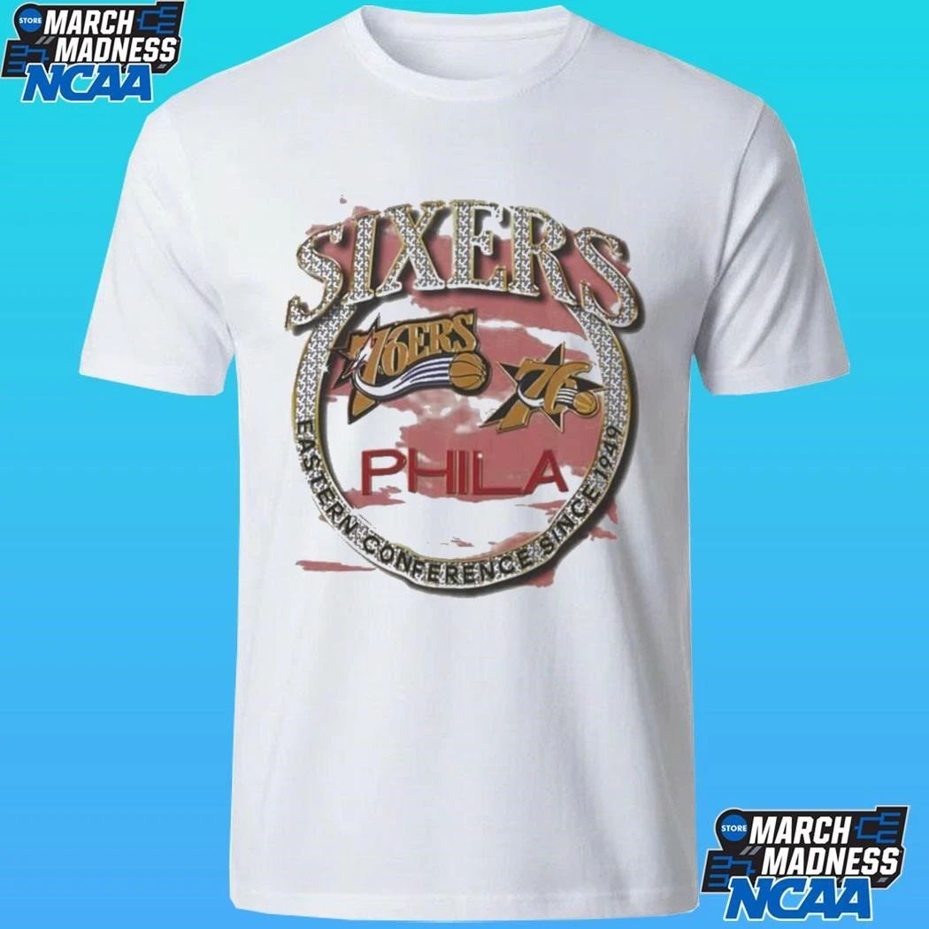 Philadelphia 76ers Hardwood Classics Crown Jewels Shirt