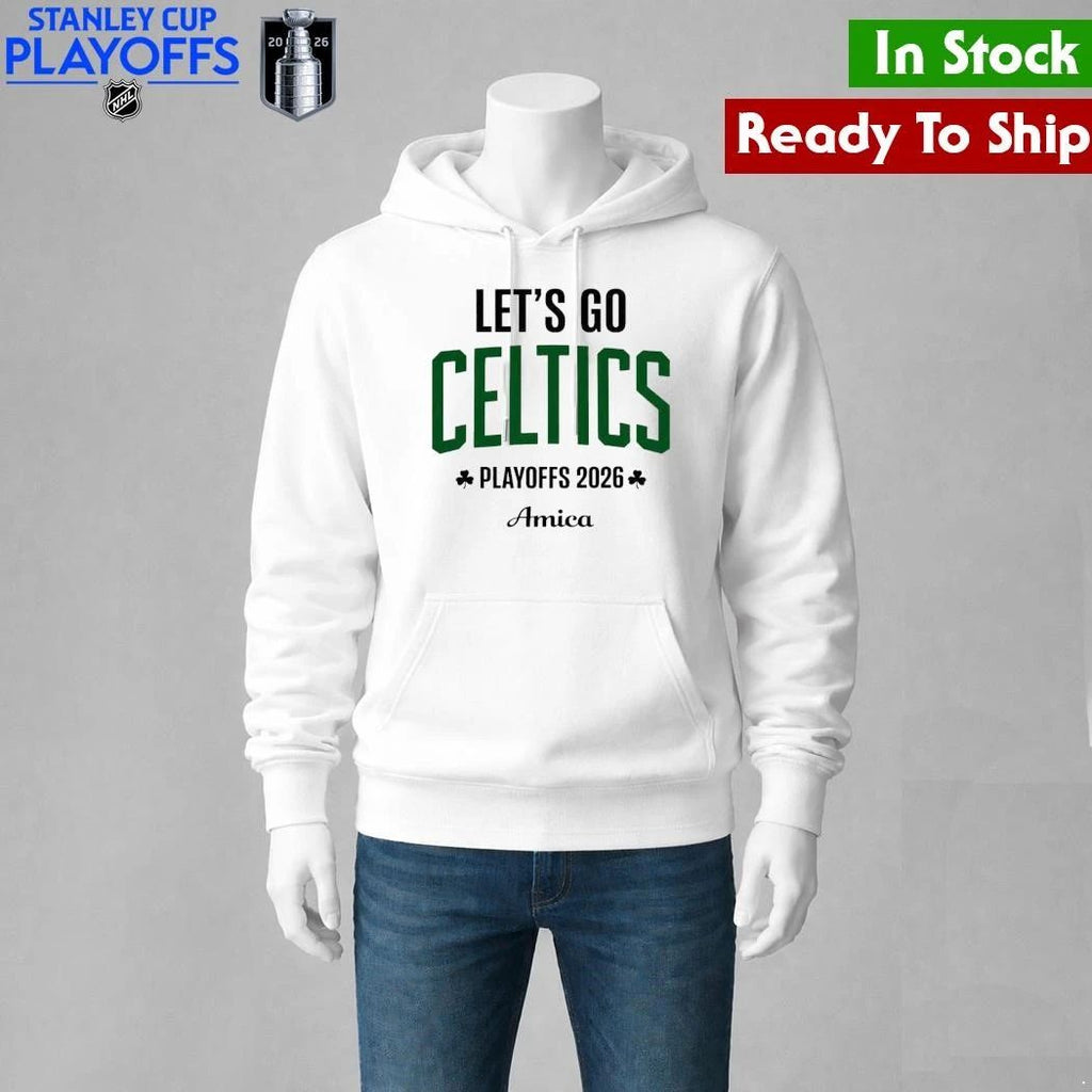 Let’s Go Celtics Basketball Playoffs 2026 Amica Shirt
