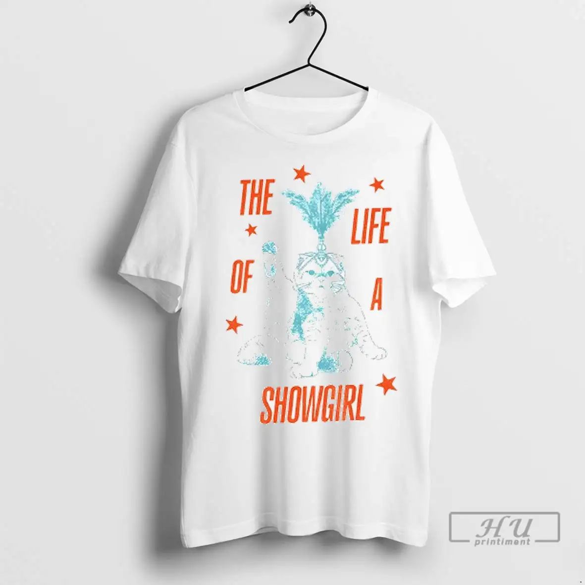 Officials Showgirl Era Cat Oliva Graphic The Life Of A Showgirl T Shirts