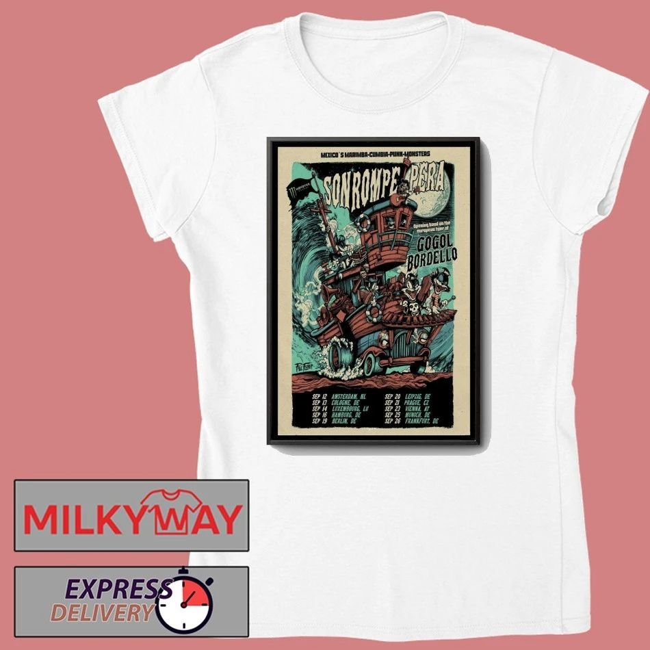 Son Rompe Pera Live Show Poster shirt