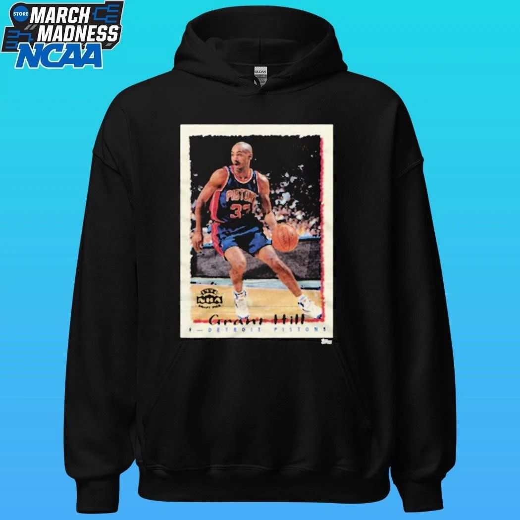 1994 Topps Basketball Grant Hill Pistons Shirt