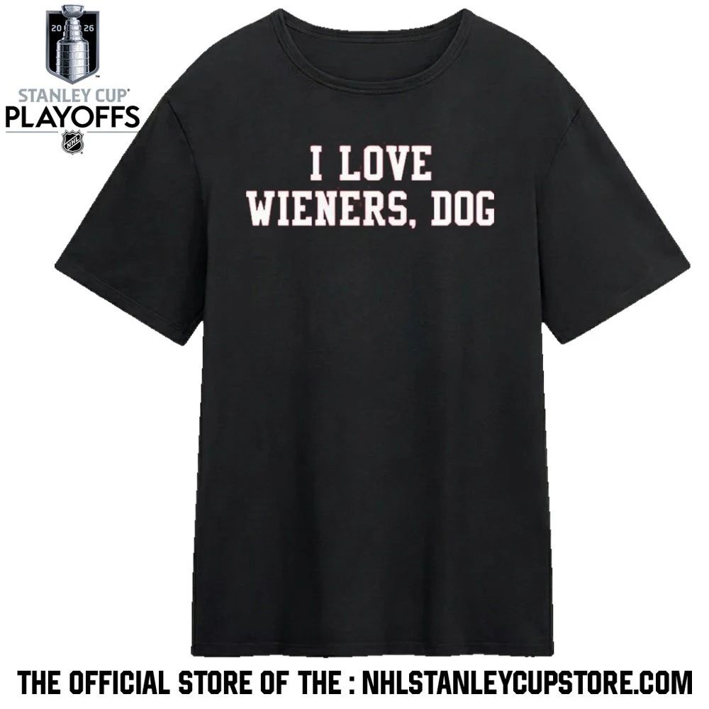 Brandon Walker I Love Wieners Dog Shirt