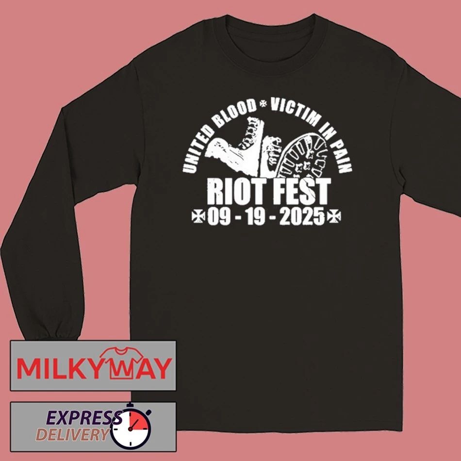 Victim In Pain 25 Years Tour Chicago, IL 2025 Agnostic Front T-Shirt