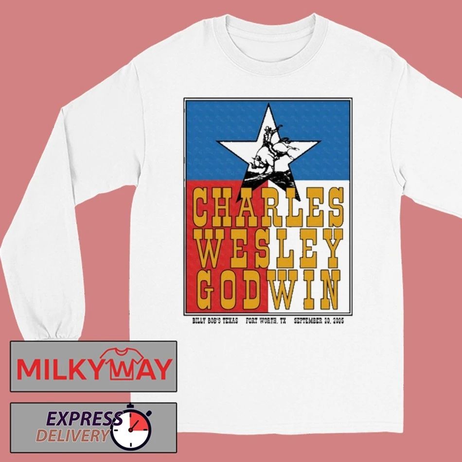 Charles Wesley Godwin Sep 20 2025 Billy Bob’s Texas Show Shirt
