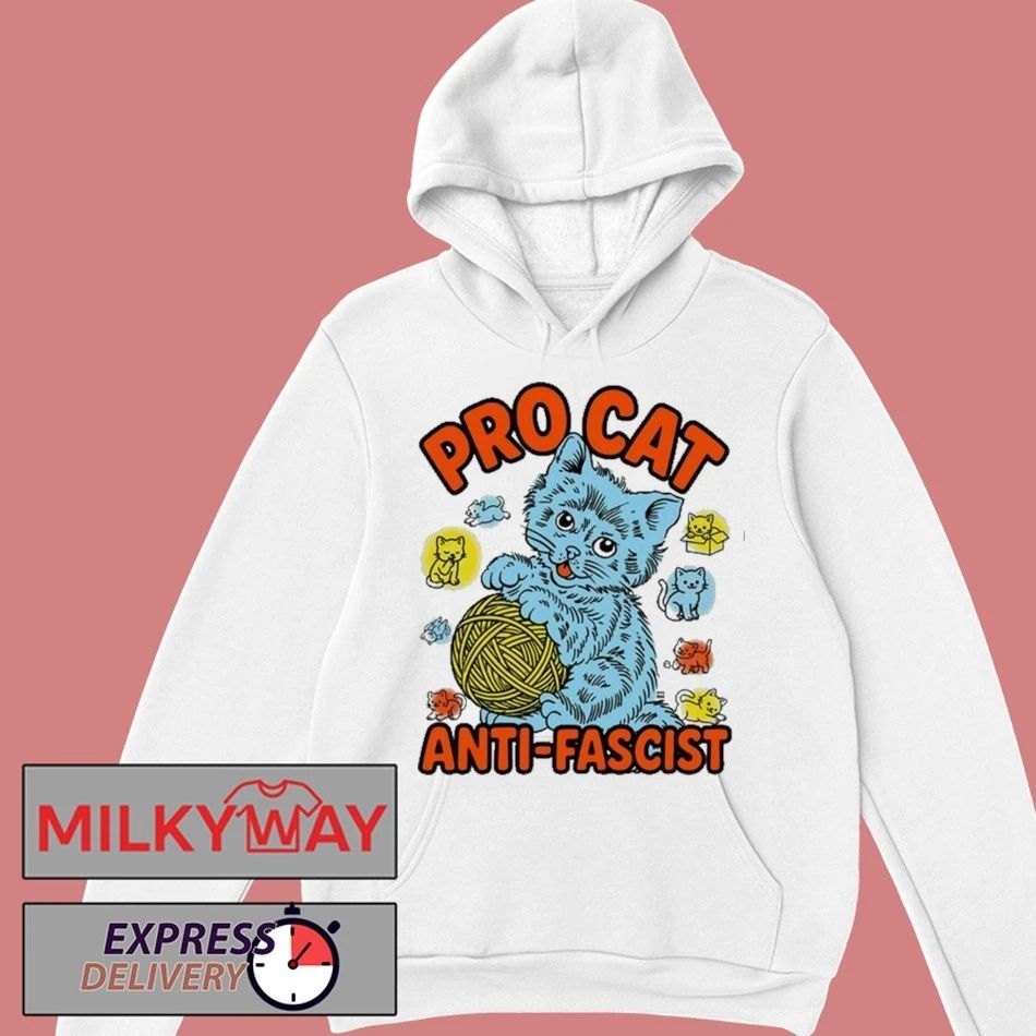 Pro Cat Anti Fascist Shirt