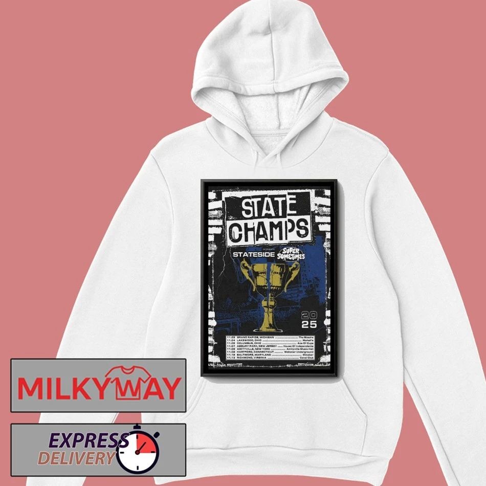 State Champs November 2025 Concert Poster shirt