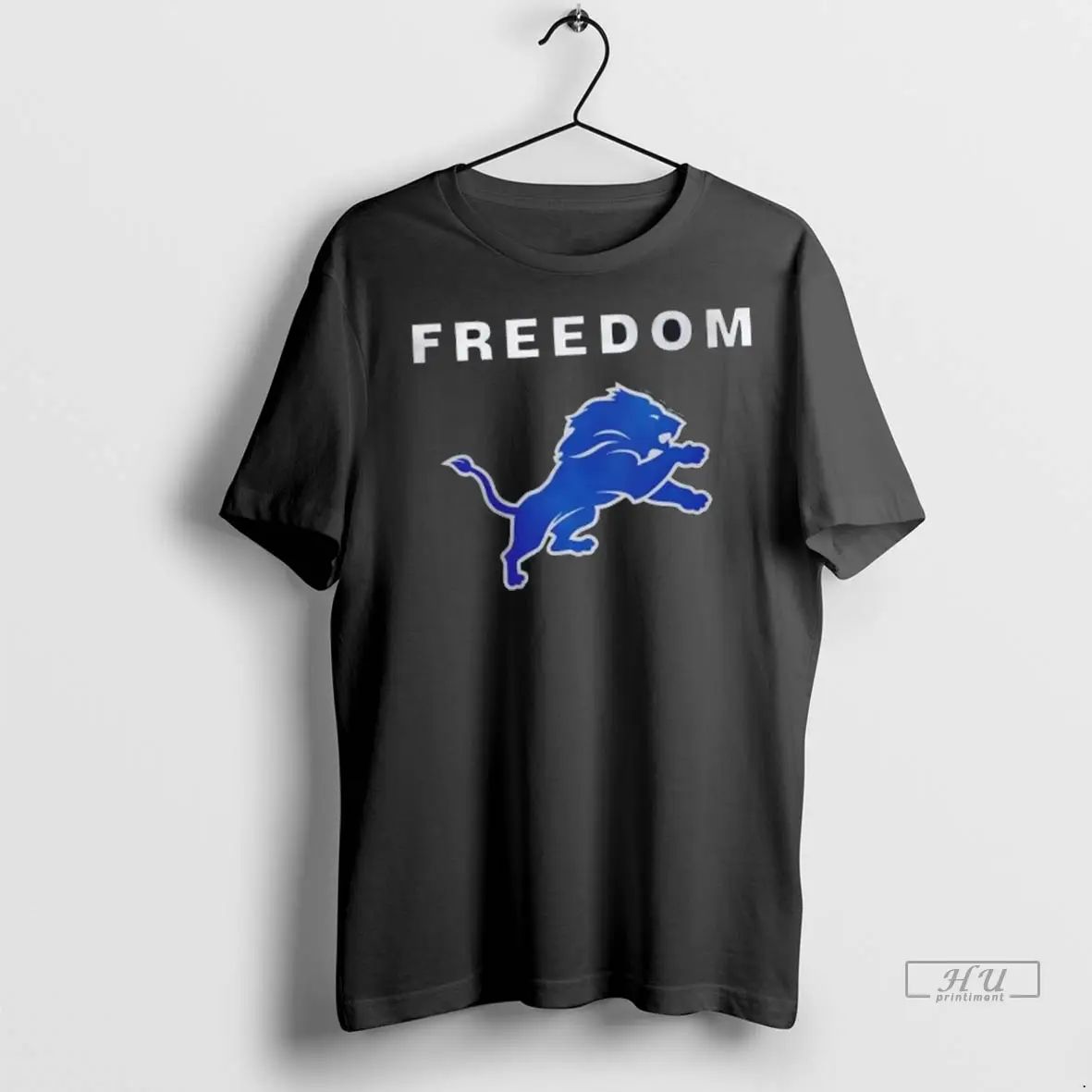 Officials Freedom Detroit Lions Football Logo T Shirts