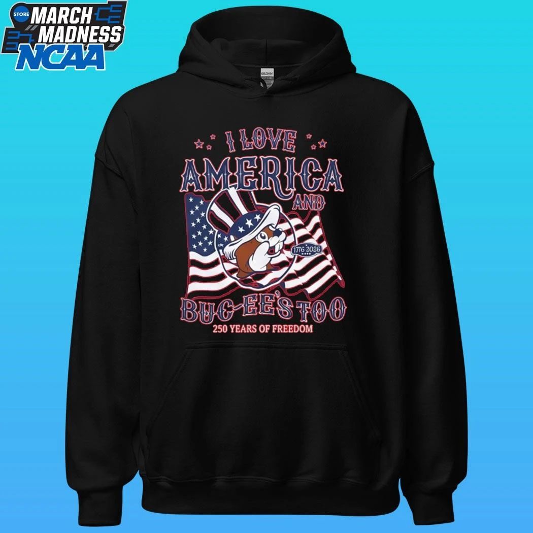 I Love America Buc-ee’s 4th Of July 250 Years Of Freedom Shirt