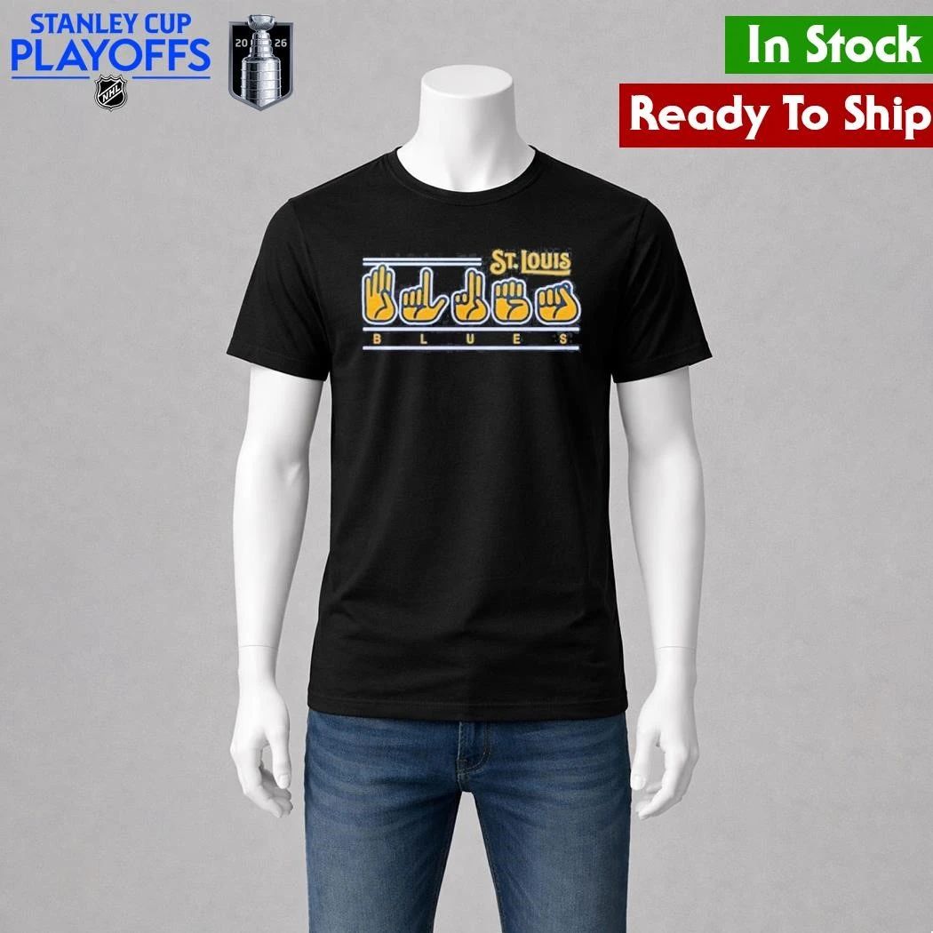 St. Louis Blues ASL Awareness Night Shirt