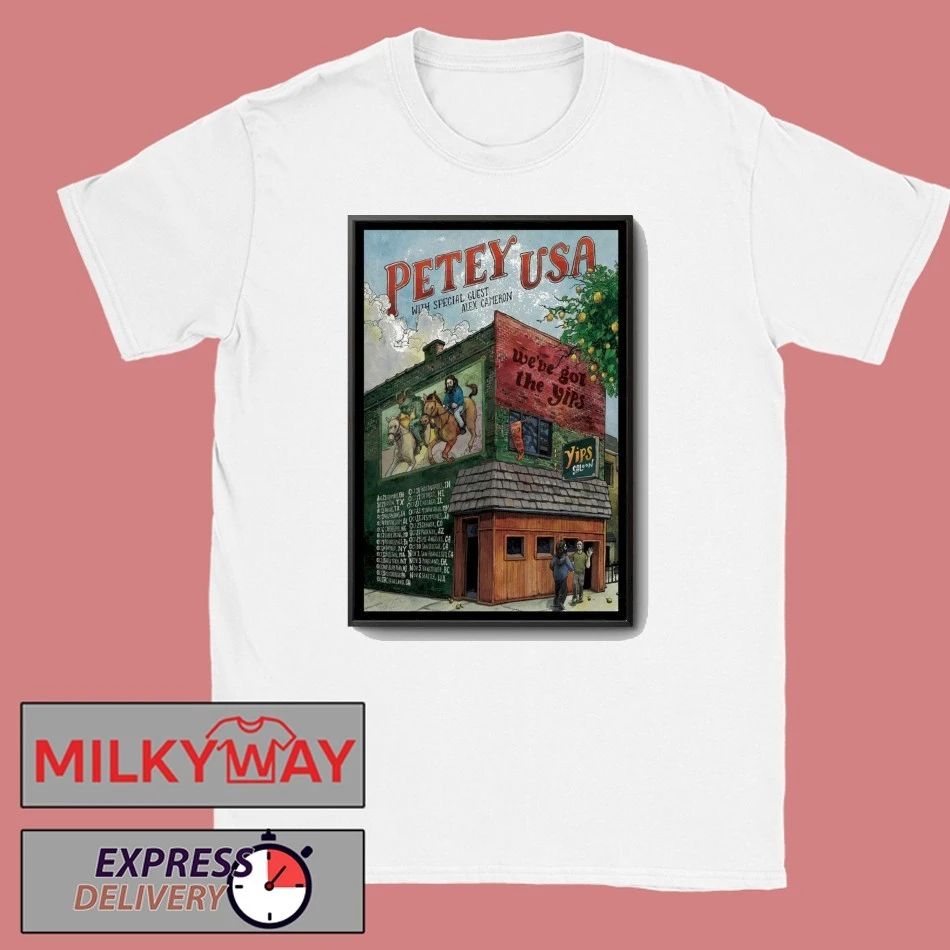 Petey America 2025 Show Poster shirt