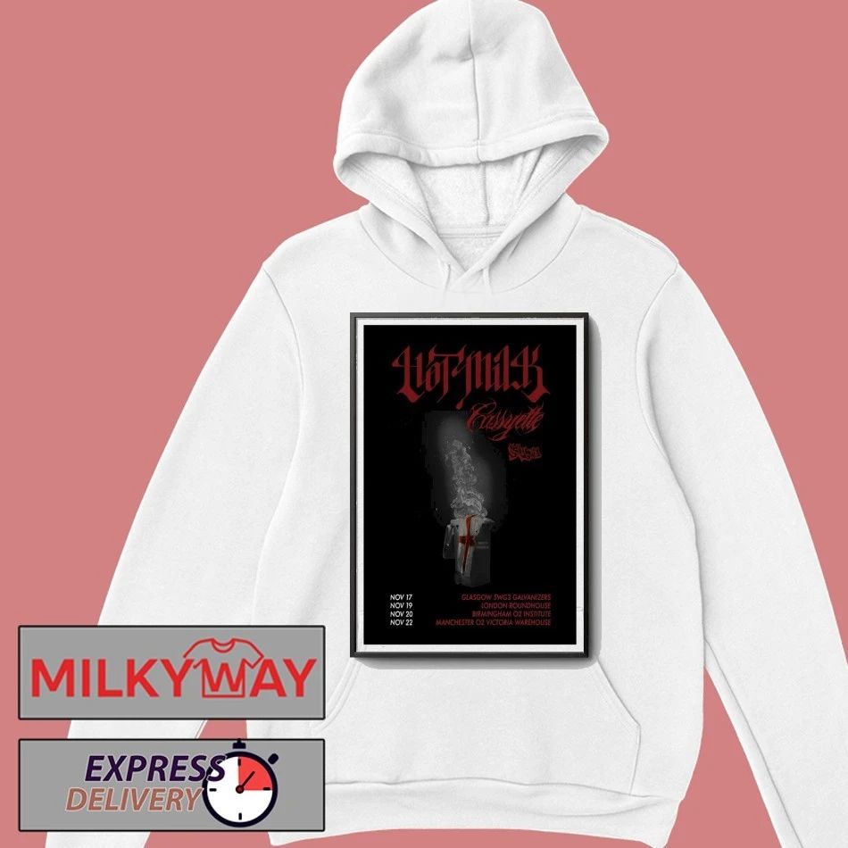 Milk Rock Band Concert Poster shirt