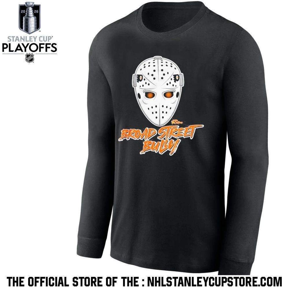 Believe Mask Philadelphia Flyers Broad Street Bully Shirt
