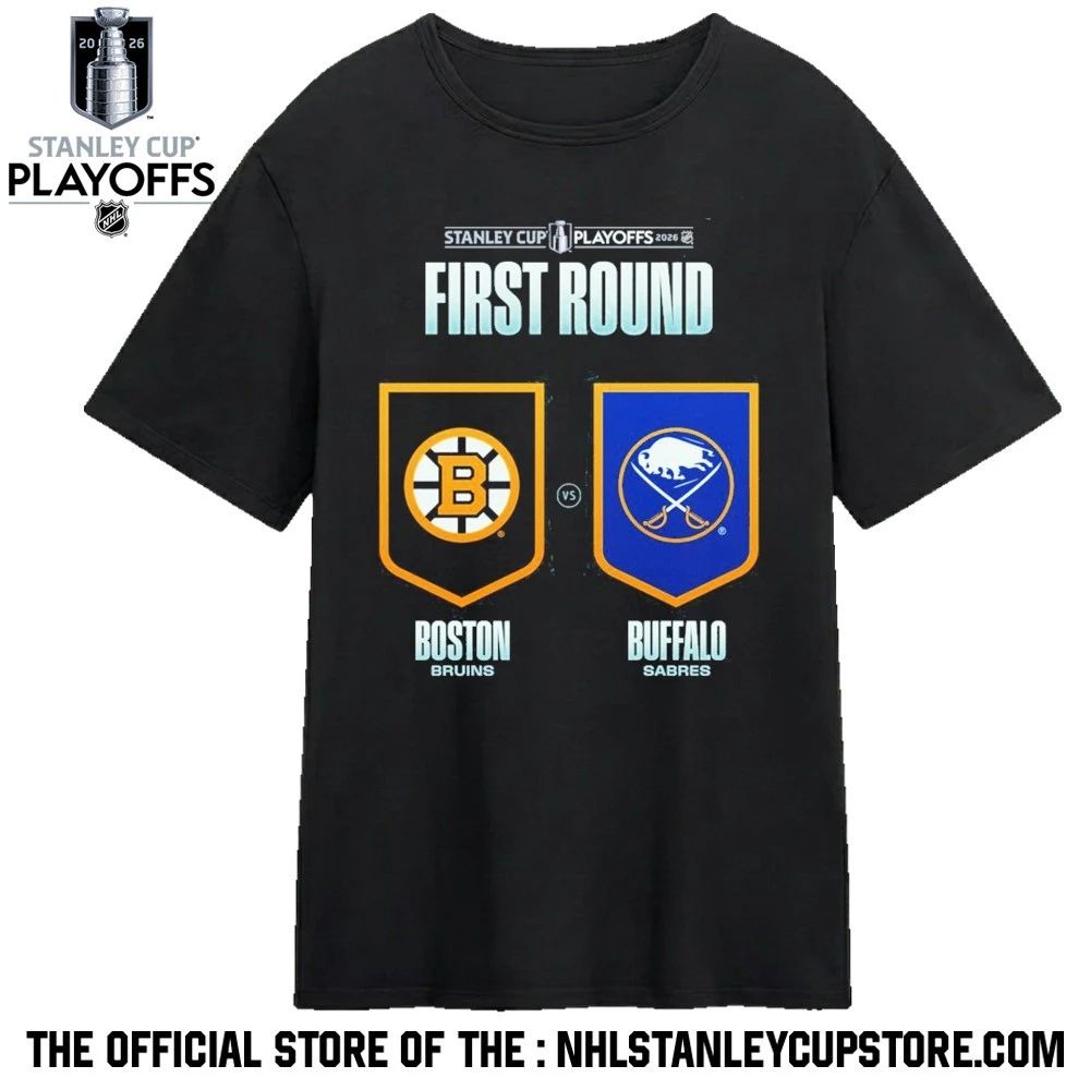 Buffalo Sabres vs Boston Bruins 2026 NHL Stanley Cup Playoffs First Round Shirt
