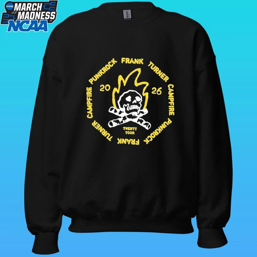 Frank Turner Campfire Punkrock Twenty Tour April 2026 Shirt