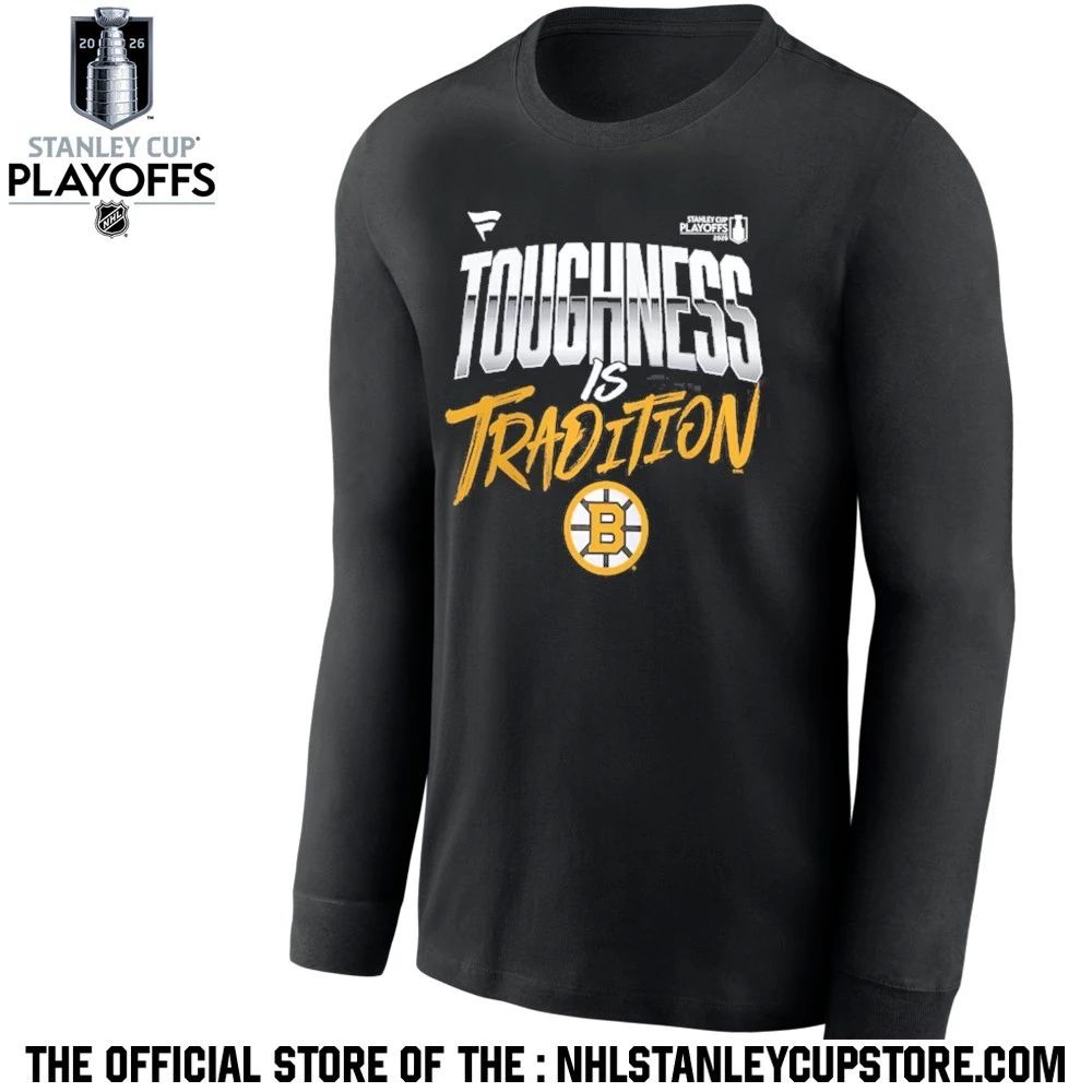 Boston Bruins Black 2026 Stanley Cup Playoffs Slogan Shirt