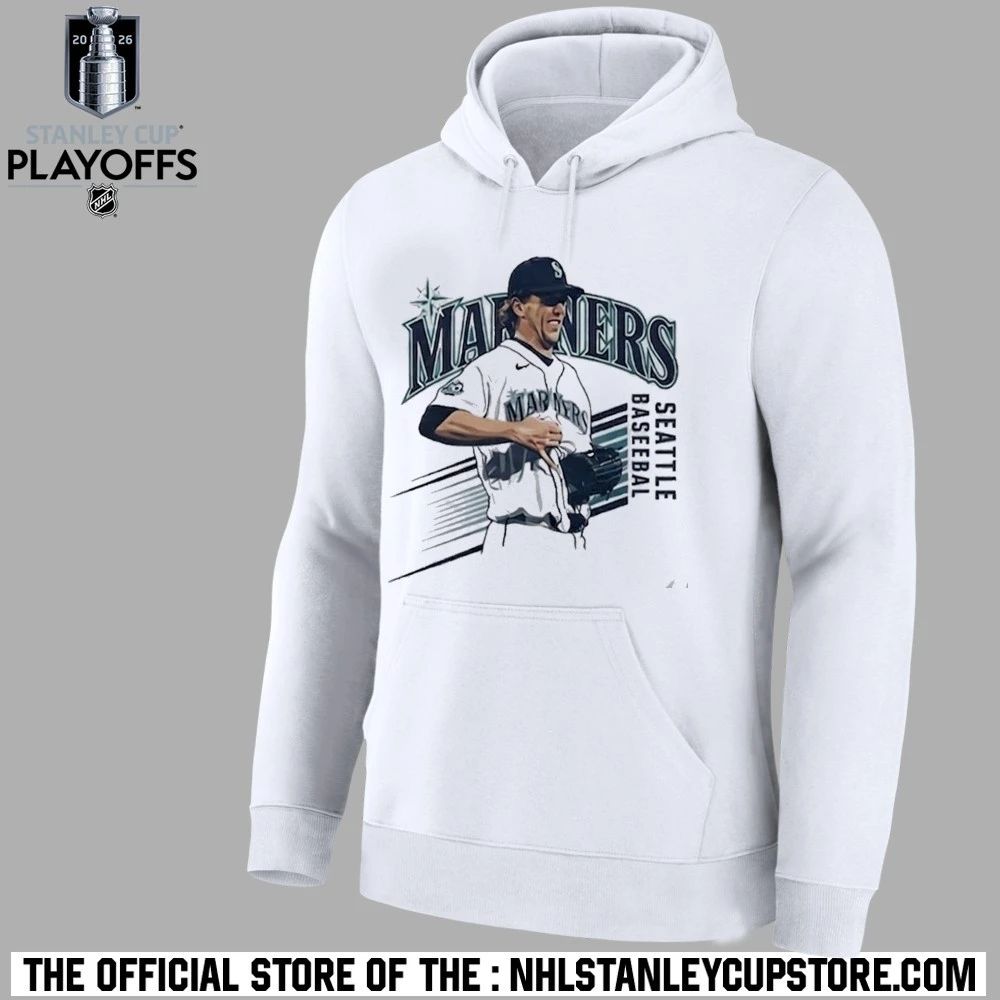 Mariners Logan Gilbert Baseball Pitcher Catches Ball In Shirt