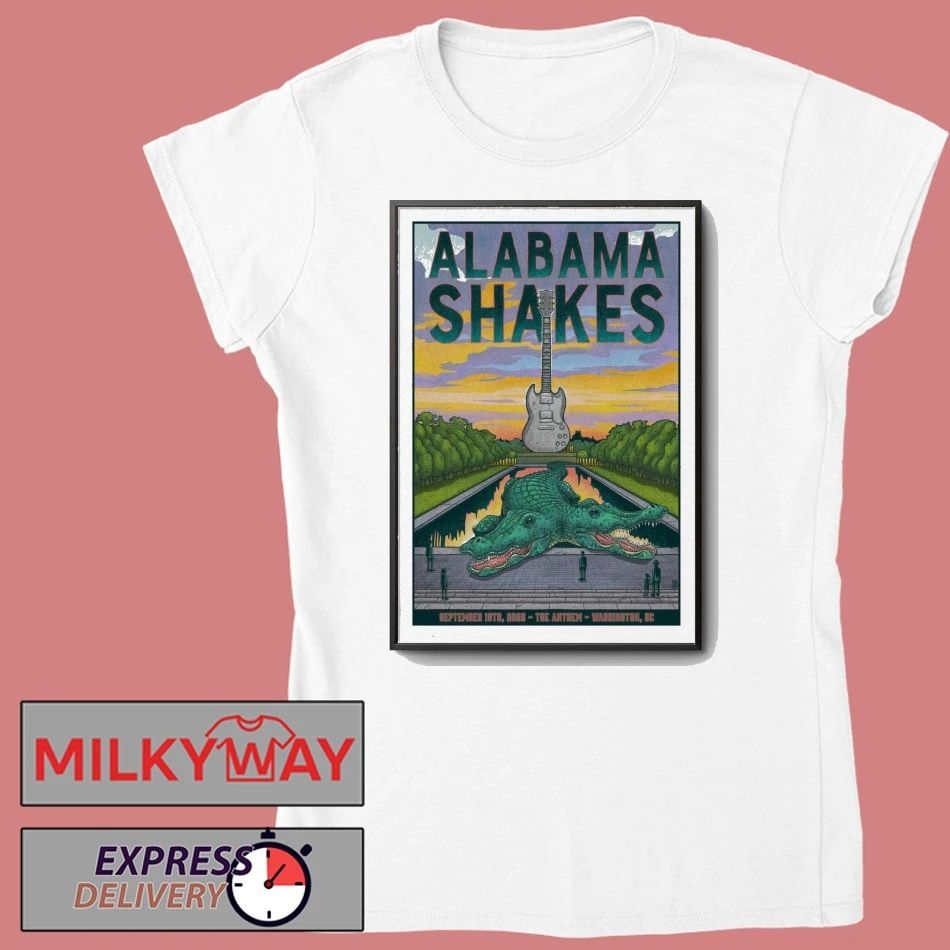 Alabama Shakes September 19, 2025 The Anthem. Washington, DC Poster shirt
