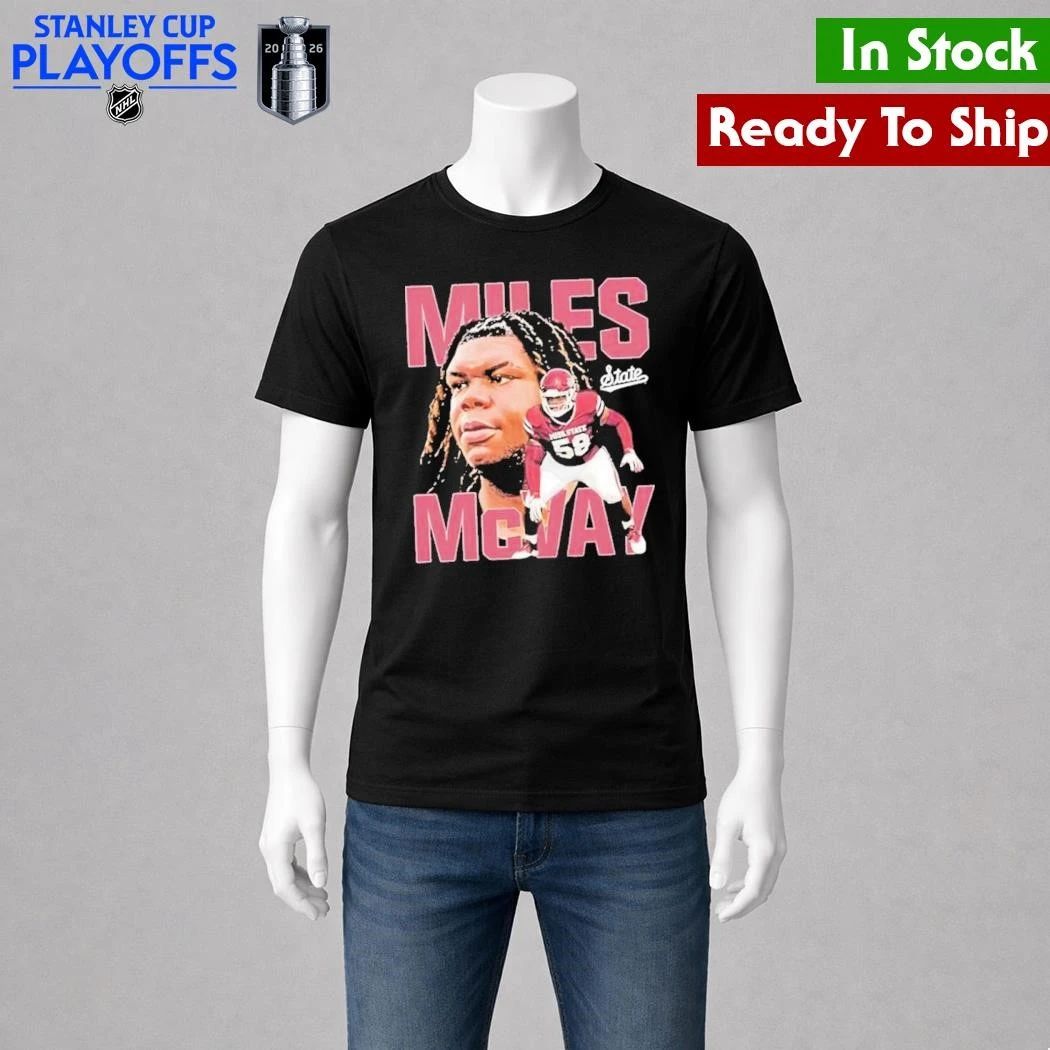 Miles McVay Mississippi State Bulldogs football collage 2026 Shirt