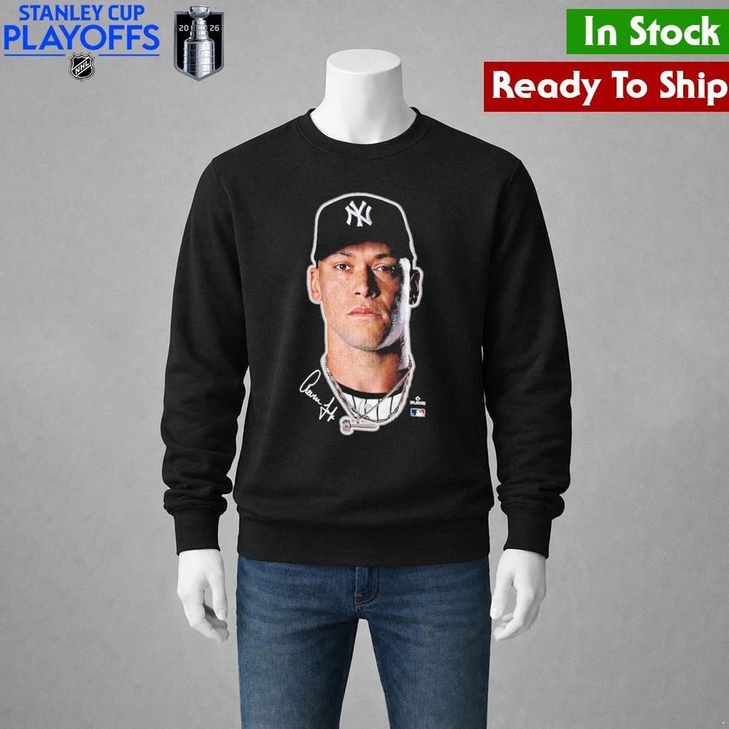 New York Yankees Aaron Judge Outerstuff Black Headliner Shirt