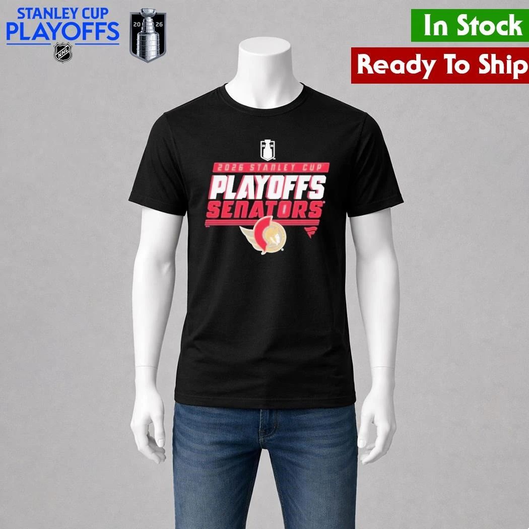 Ottawa Senators 2026 Stanley Cup Playoffs Authentic Pro Rink Performance Shirt