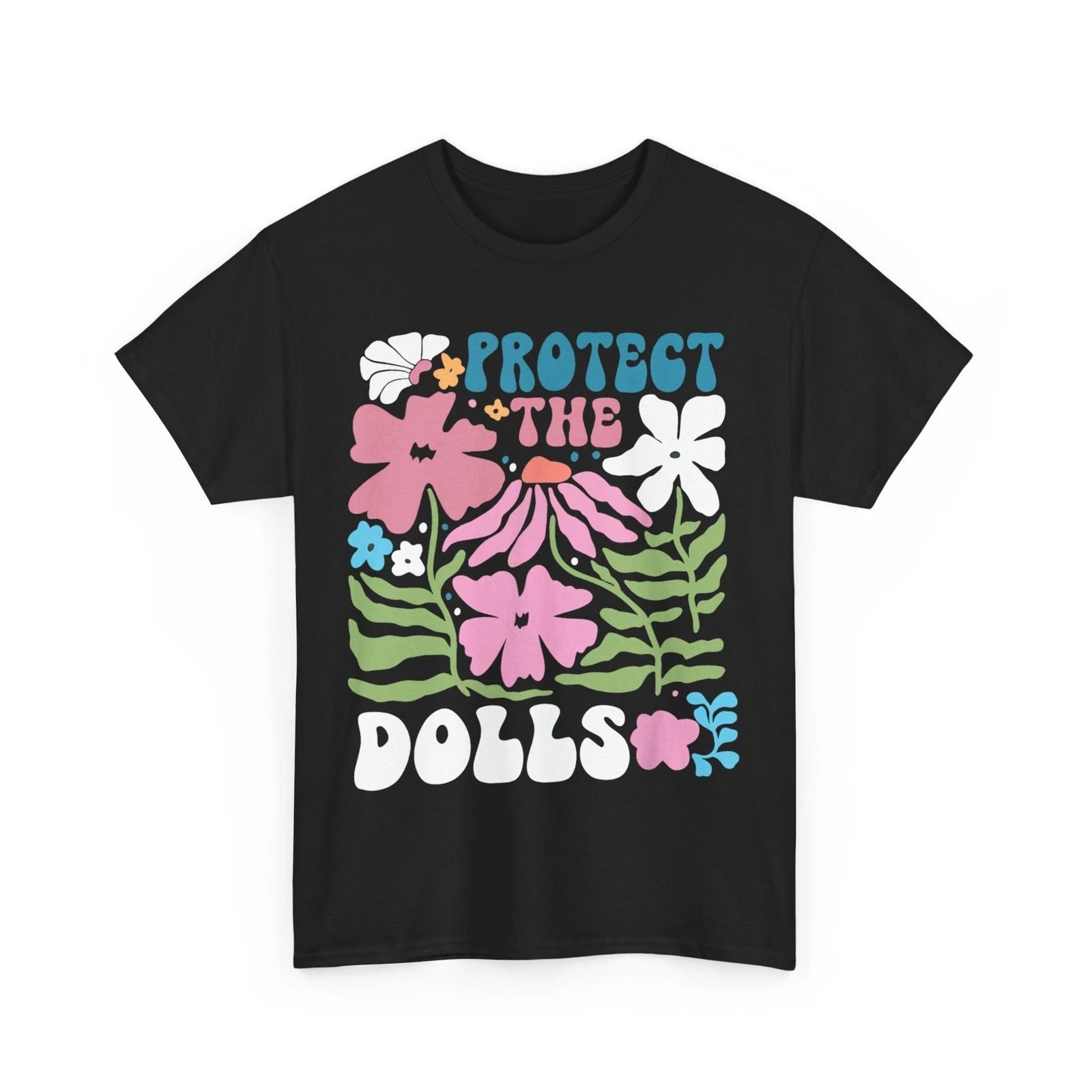 Protect The Dolls Boho Flowers T-Shirt