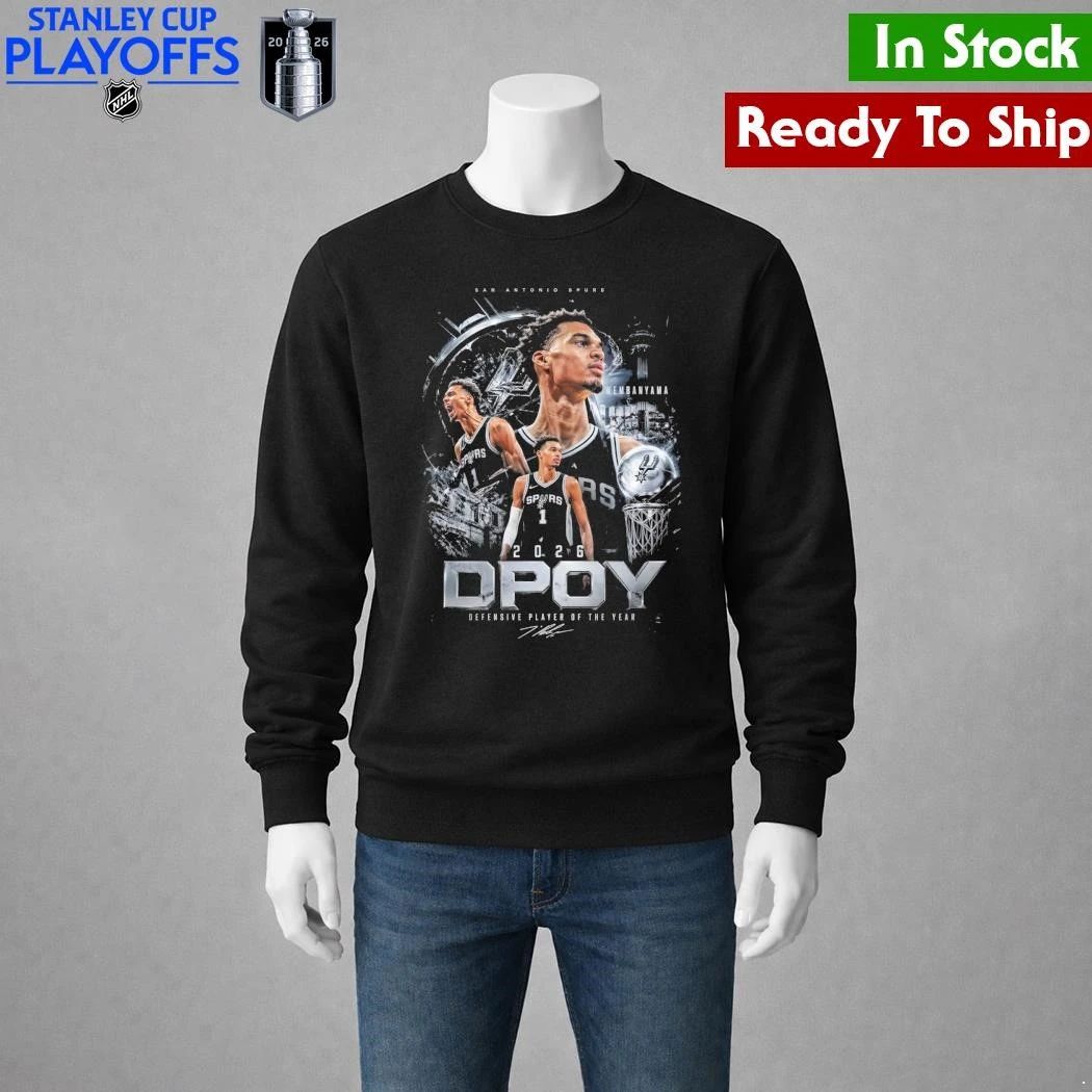 San Antonio Spurs Dpoy Defensive Player Of The Year 2026 Shirt