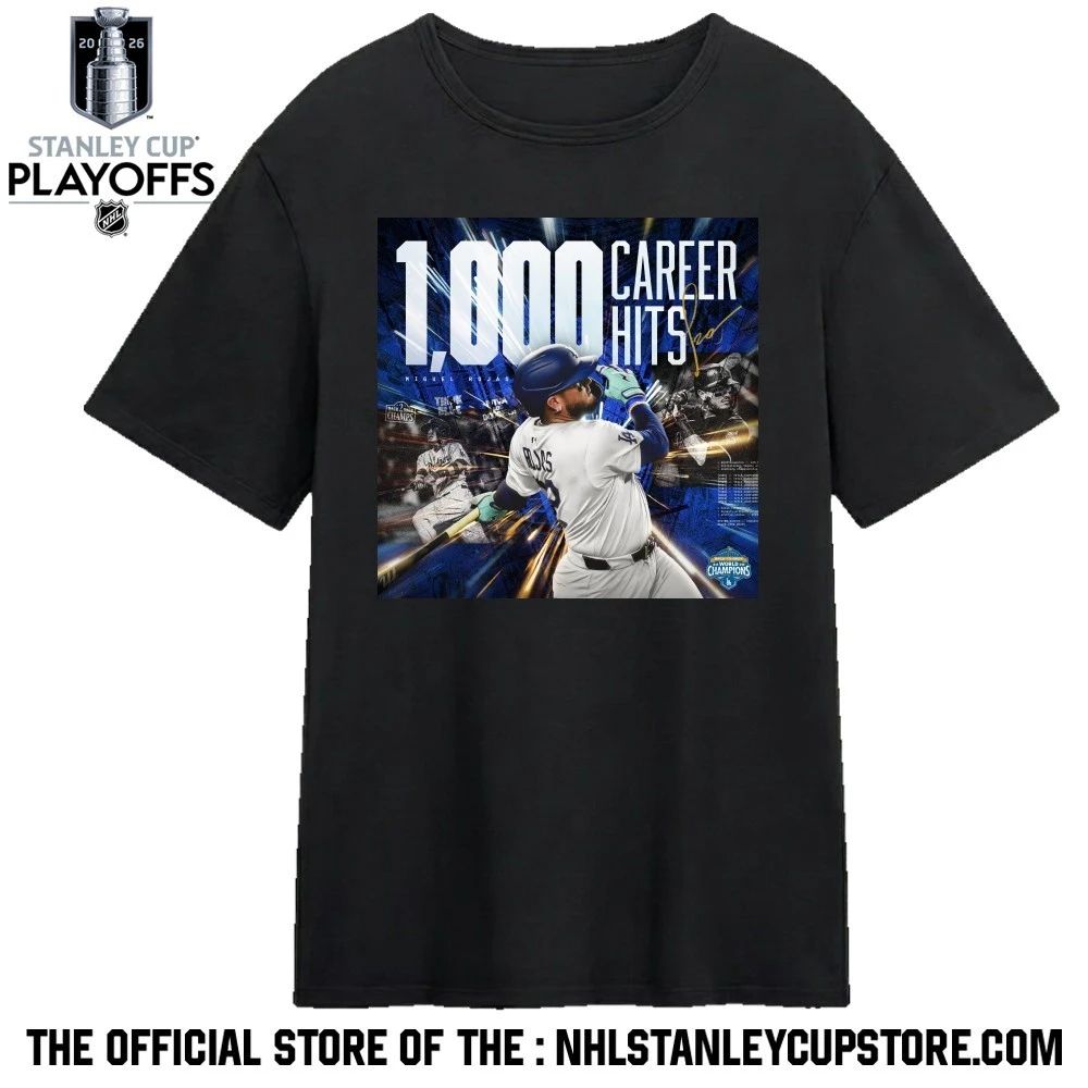 Los Angeles Dodgers Miguel Rojas 1000 Hits Career Shirt