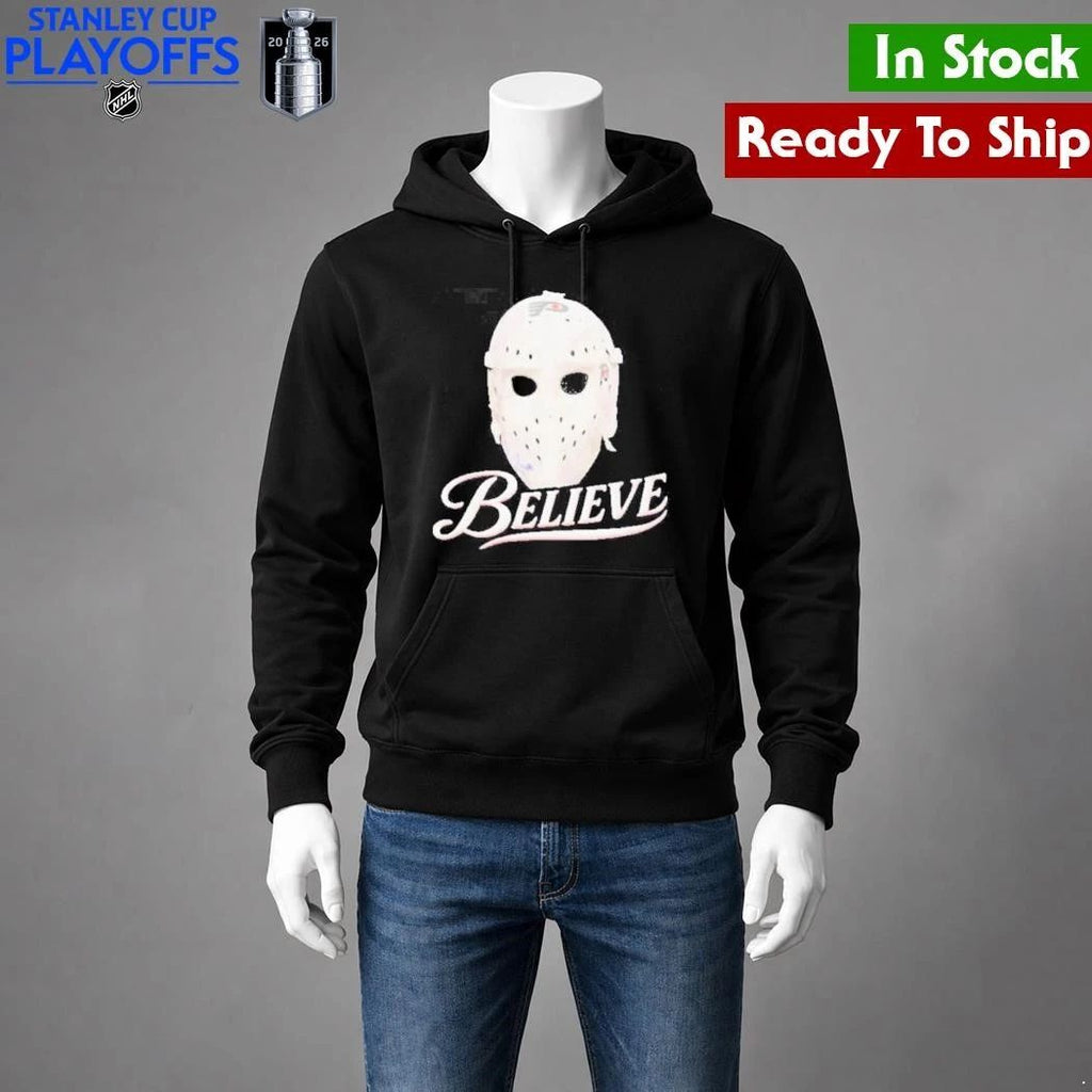 Parent Philadelphia Flyers Hockey Believe Mask Shirt