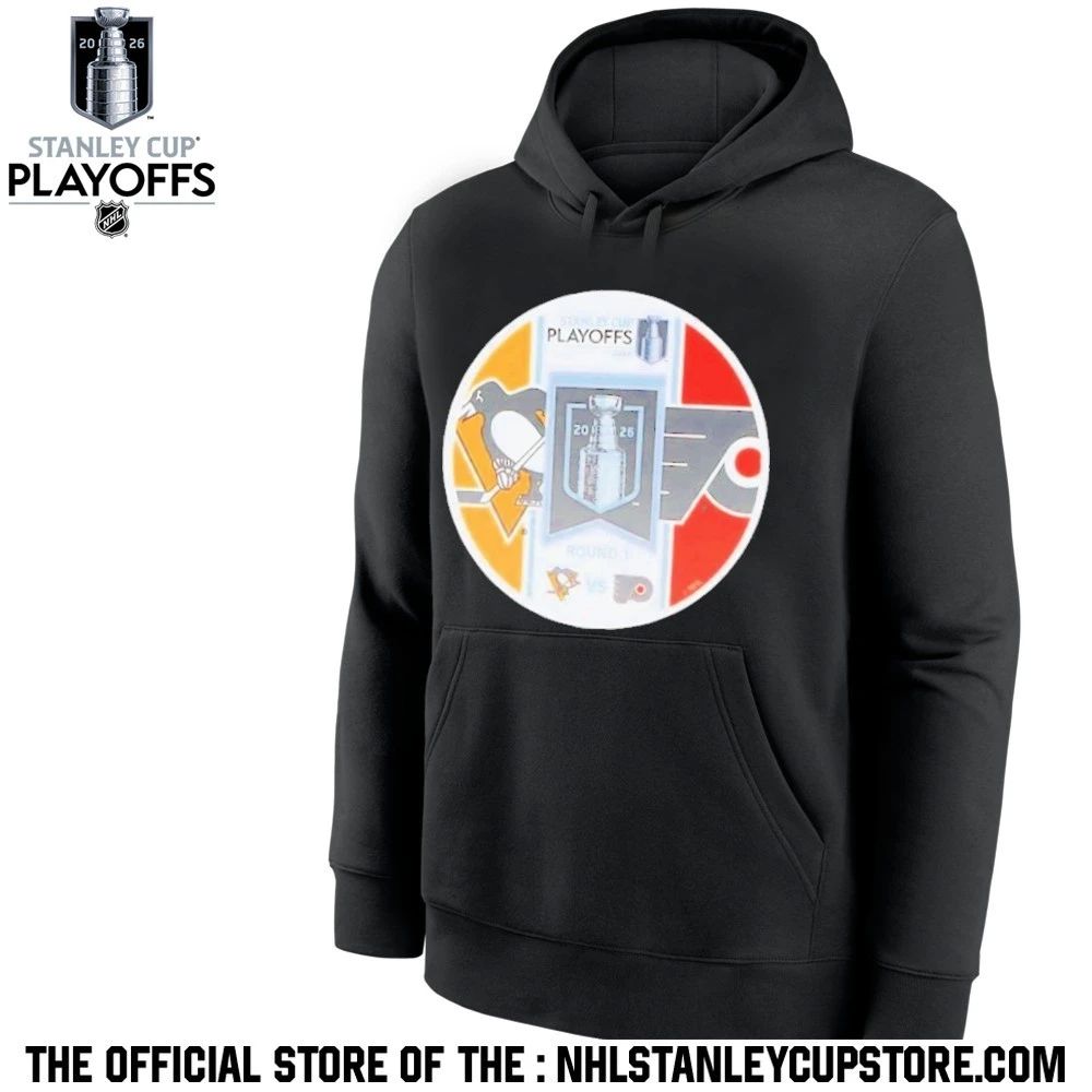 Pittsburgh Penguins vs Philadelphia Flyers 2026 Stanley Cup Playoffs Round One Shirt