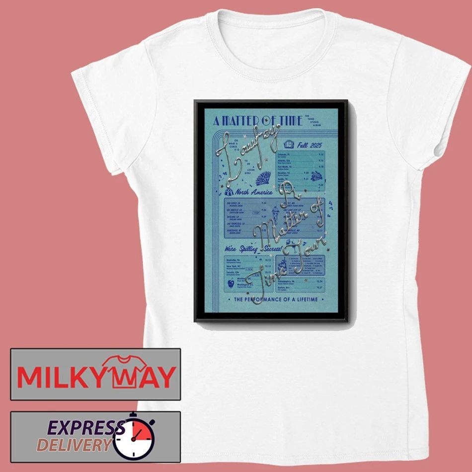 2025 Laufey Fall Tour Poster shirt