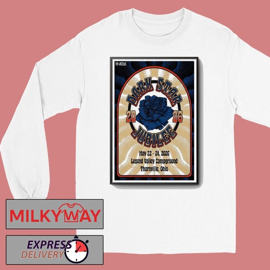 Dark Star Jubilee 2026 Concert Poster shirt