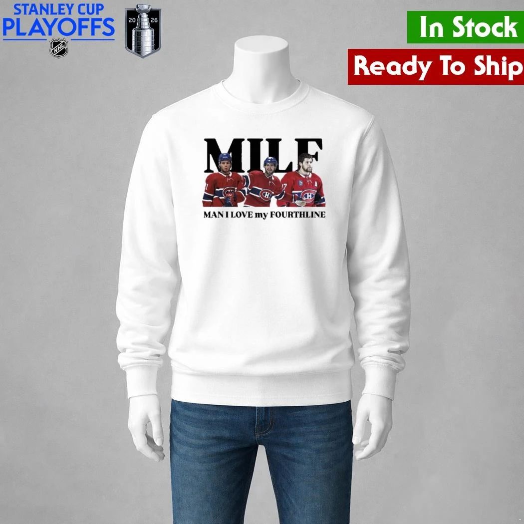 Milf Man I Love My Fourthline Montreal Canadiens Shirt