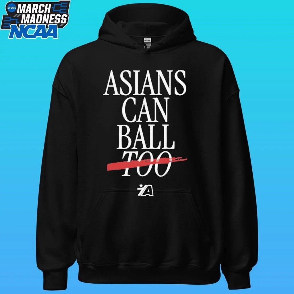 Asians Can Ball Too Asian Americans Sports Shirt