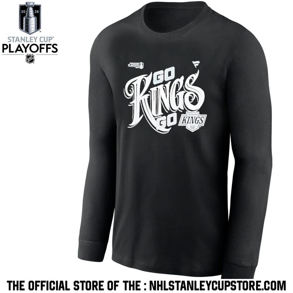 Go Kings Go Los Angeles Kings Black 2026 Nhl Playoff Hometown Slogan Legacy Shirt
