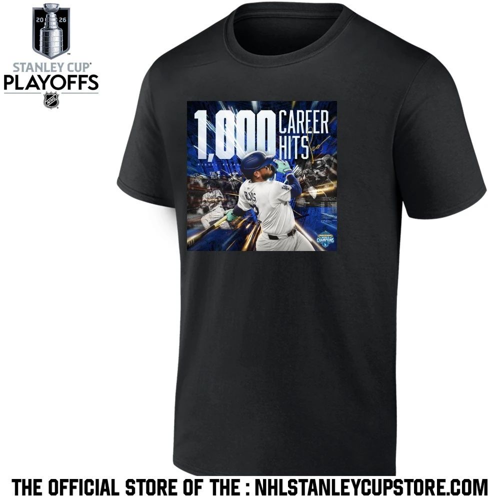 Los Angeles Dodgers Miguel Rojas 1000 Hits Career Shirt